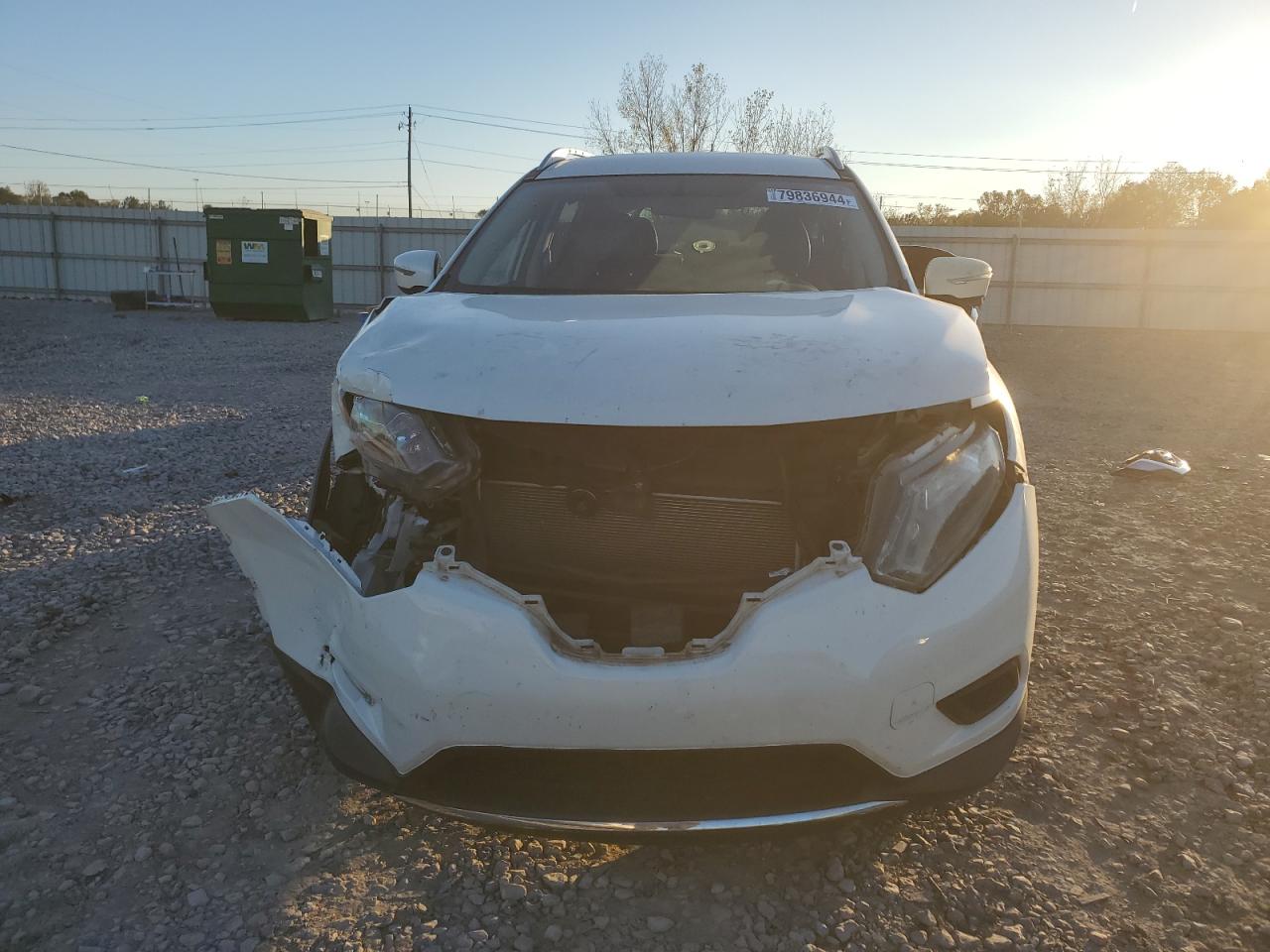 2016 Nissan Rogue VIN KNMAT2MT8GP721583 Copart auction photo, front end damage thumbnail 5