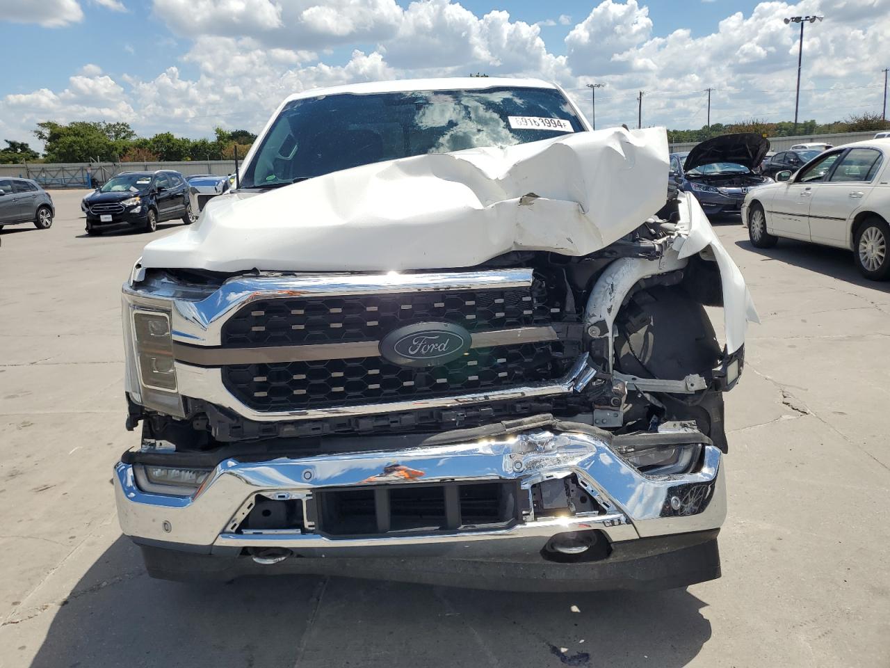 2022 Ford F-150 VIN 1FTFW1ED9NFA10251 Copart auction photo, front end damage thumbnail 5