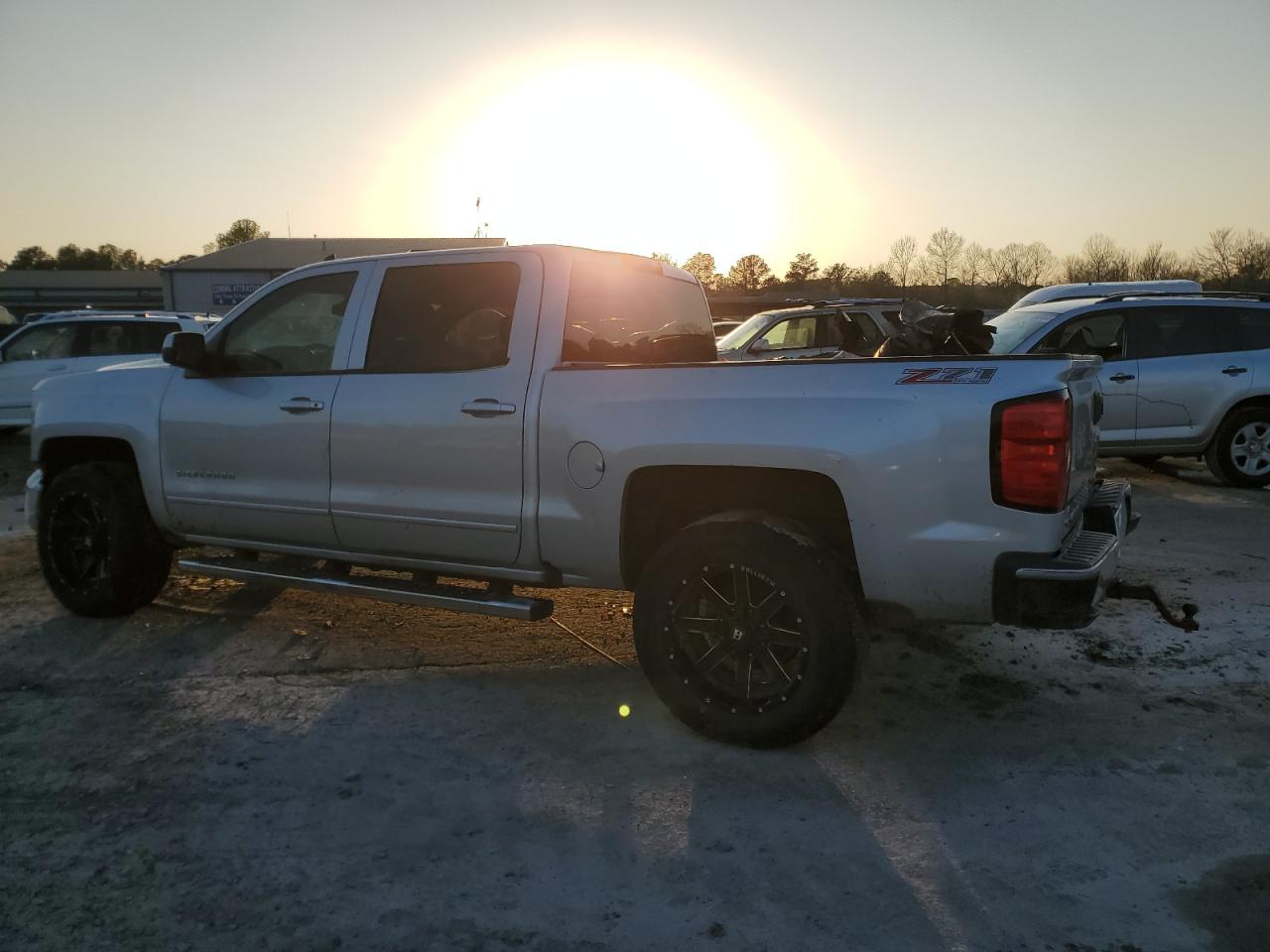 2016 Chevrolet Silverado VIN 3GCUKREC3GG238854 Copart auction photo, undercarriage / all over damage thumbnail 2