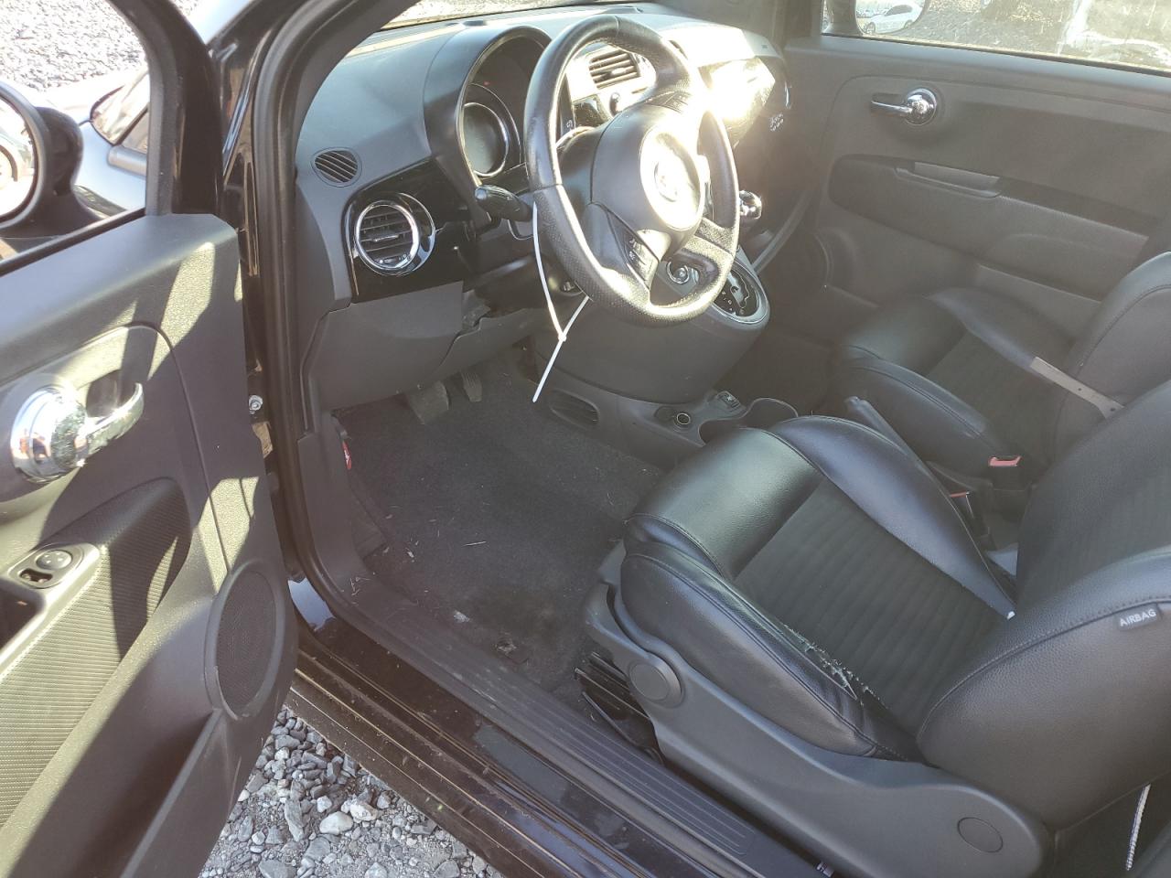 2015 Fiat 500 VIN 3C3CFFBR4FT500950 Copart auction photo, rear end damage thumbnail 8