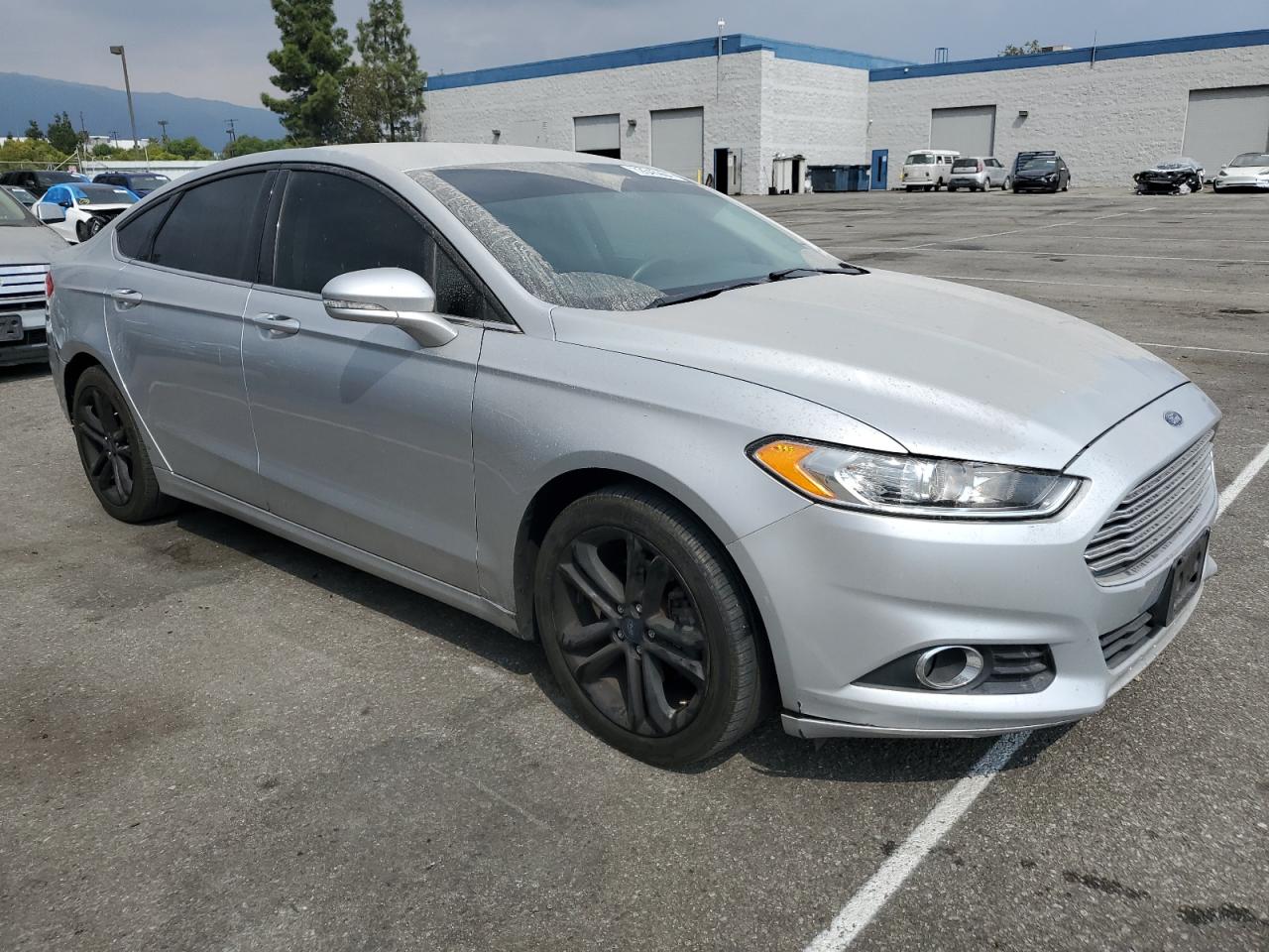 2016 Ford Fusion VIN 3FA6P0H93GR173617 Copart auction photo, rear end damage thumbnail 4
