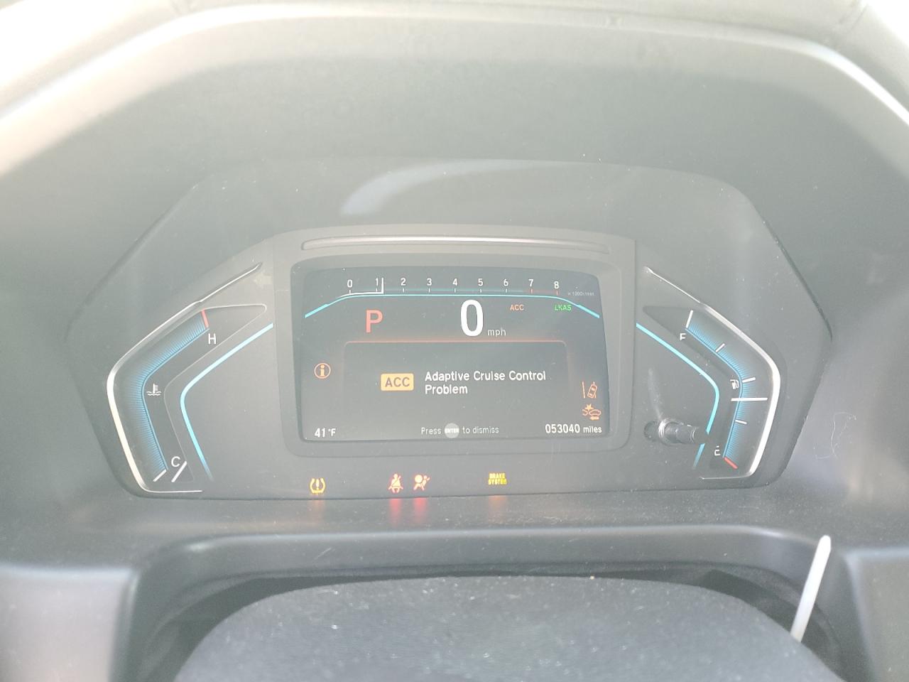 2020 Honda Odyssey VIN 5FNRL6H99LB007331 Copart auction photo, front end damage thumbnail 9