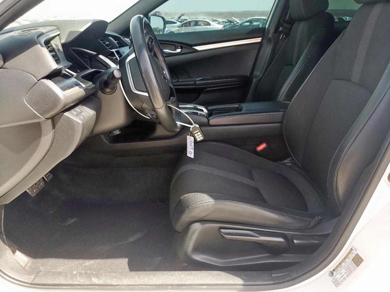 2021 Honda Civic VIN 2HGFC2F86MH526176 Copart auction photo, front end / hail damage thumbnail 7