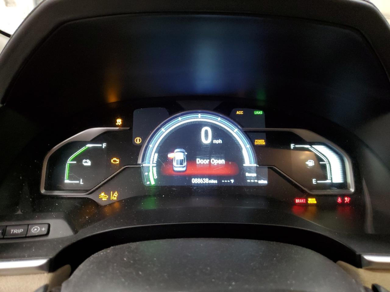 2018 Honda Clarity VIN JHMZC5F31JC001427 Copart auction photo, front end damage thumbnail 9