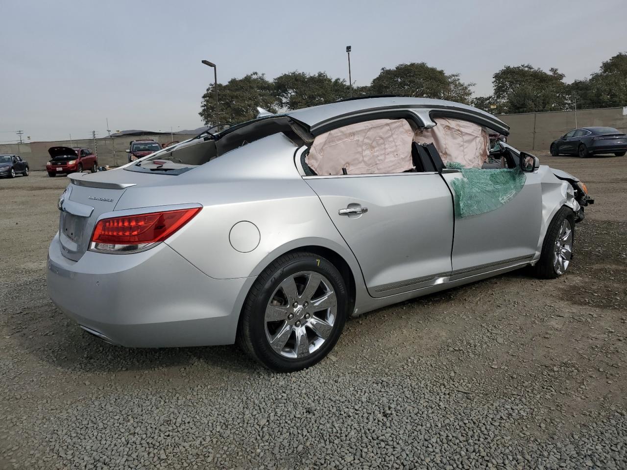 2012 Buick LaCrosse VIN 1G4GH5G30CF189878 Copart auction photo, all over damage thumbnail 3