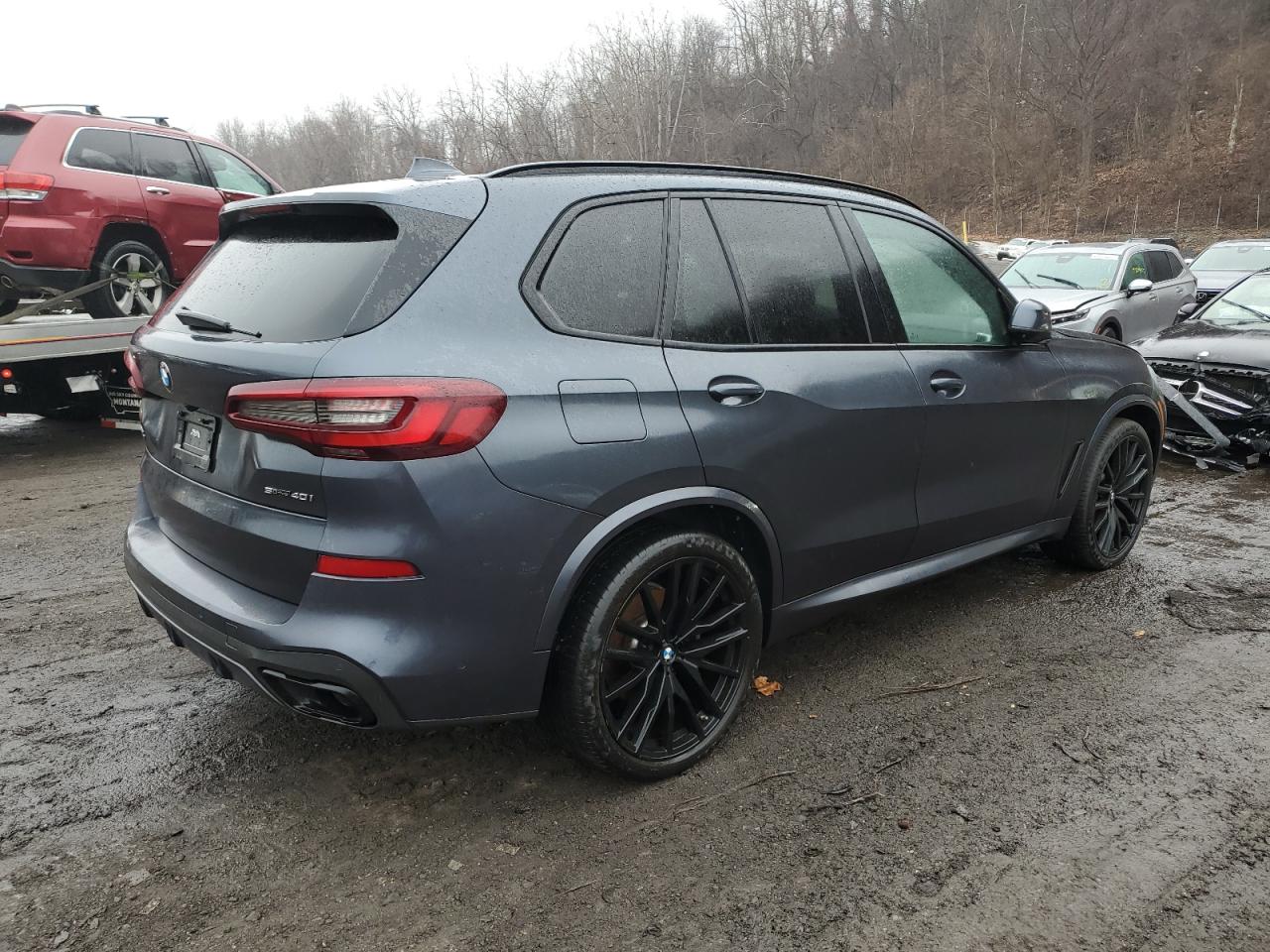 2022 BMW X5 VIN 5UXCR4C05N9K30124 Copart auction photo, missing/altered vin / minor dent/scratches damage thumbnail 3