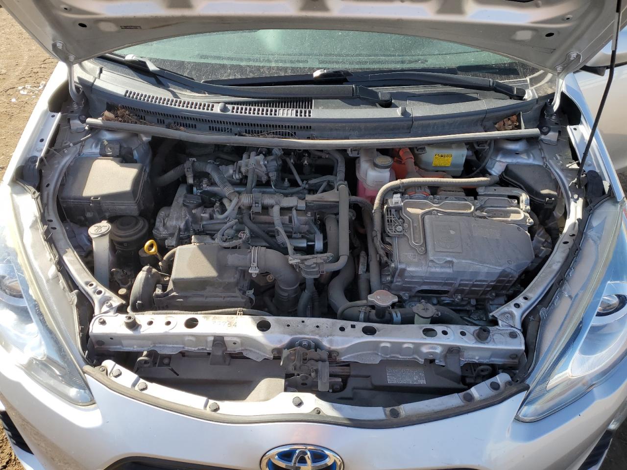 2016 Toyota Prius VIN JTDKDTB3XG1116865 Copart auction photo, side / rear end damage thumbnail 11