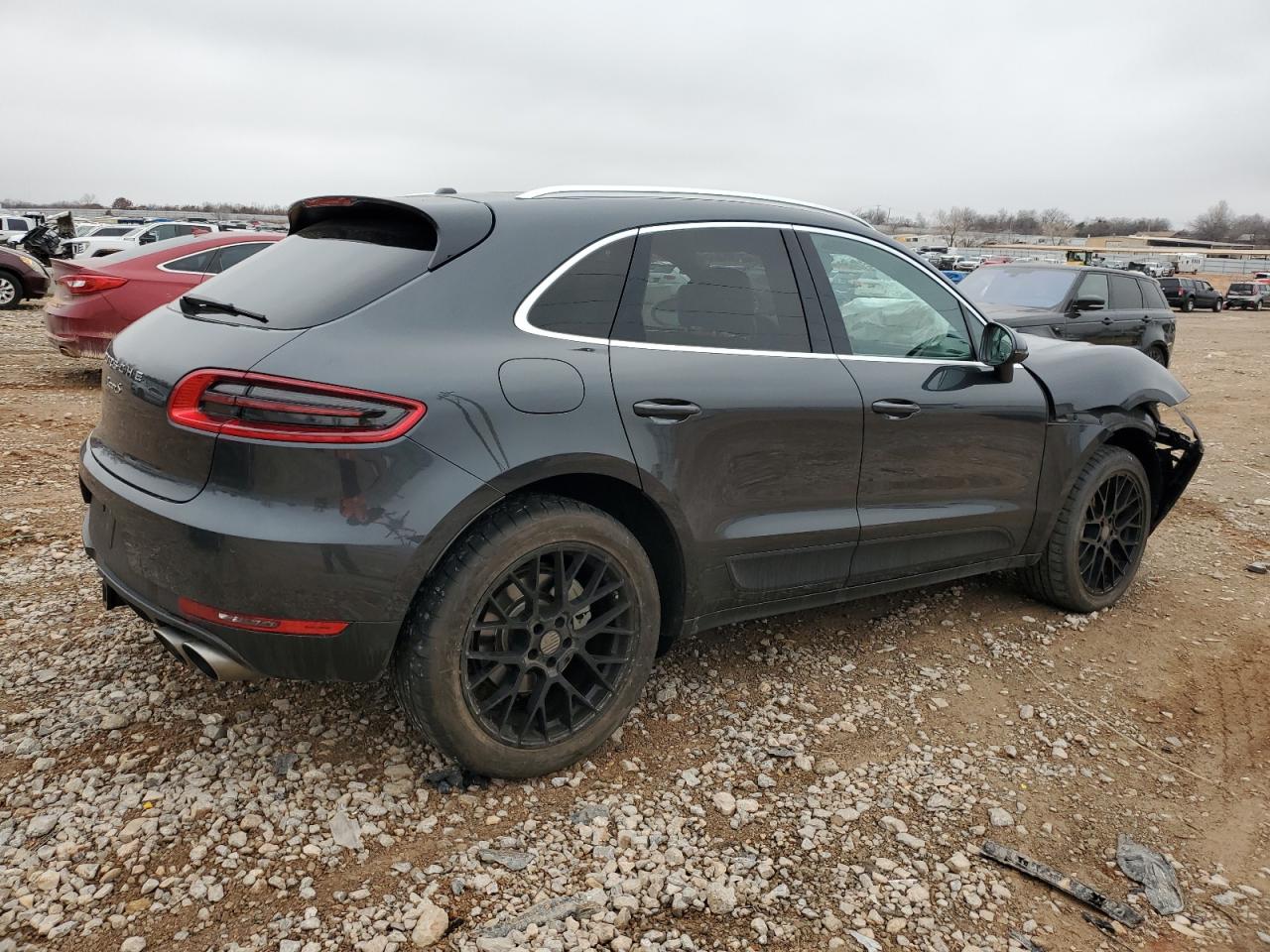2018 Porsche Macan VIN WP1AB2A51JLB32574 Copart auction photo, front end / mechanical damage thumbnail 3