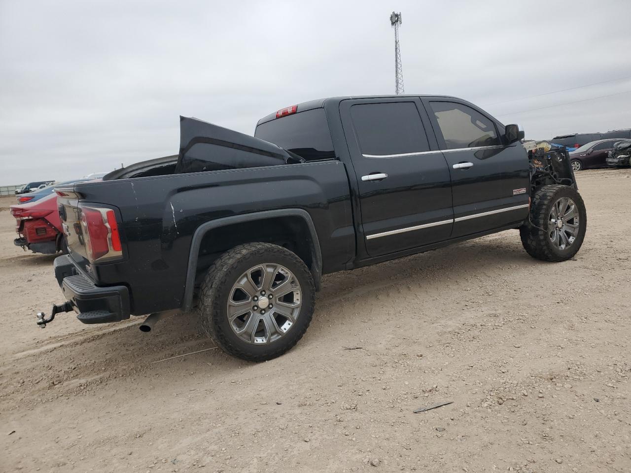 2016 GMC Sierra VIN 3GTU2MEC5GG159348 Copart auction photo, front end / side damage thumbnail 3