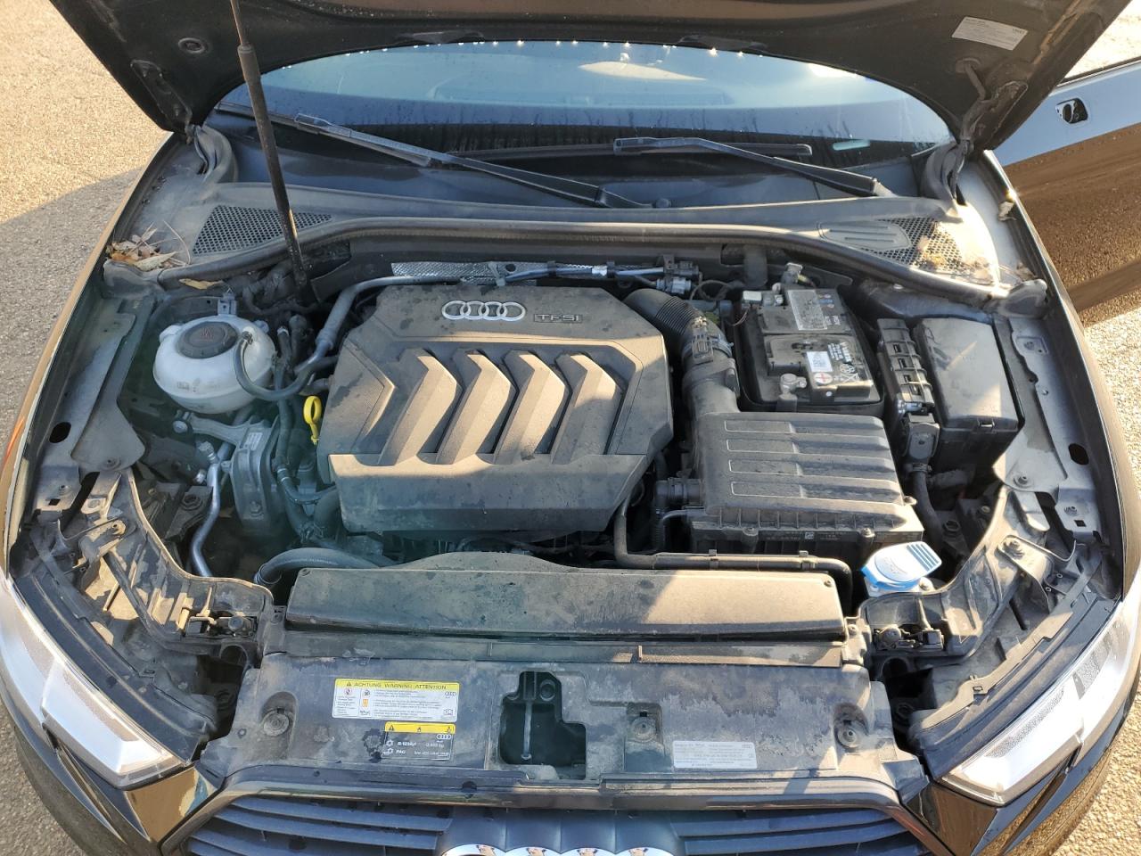 2019 Audi A3 VIN WAUAUGFF3KA107728 Copart auction photo, side / rear end damage thumbnail 11