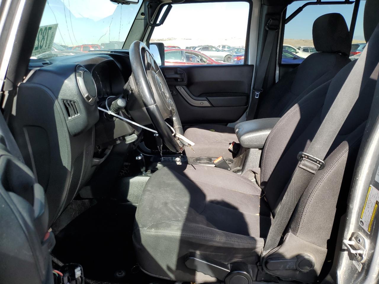 2015 Jeep Wrangler VIN 1C4BJWDG2FL619061 Copart auction photo, front end damage thumbnail 7