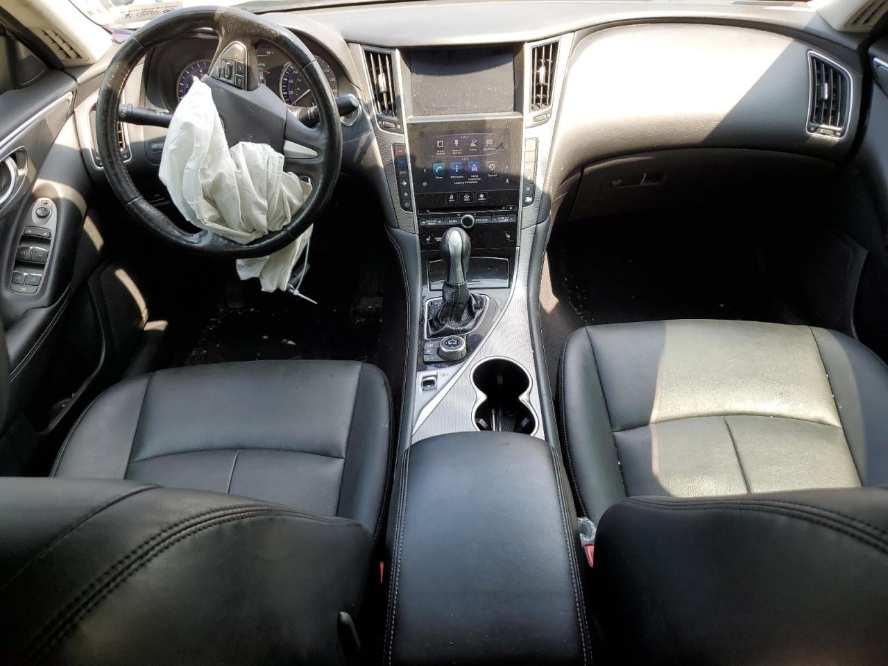 2015 Infiniti Q50 VIN JN1BV7AR7FM415322 Copart auction photo, front end / rear end damage thumbnail 8