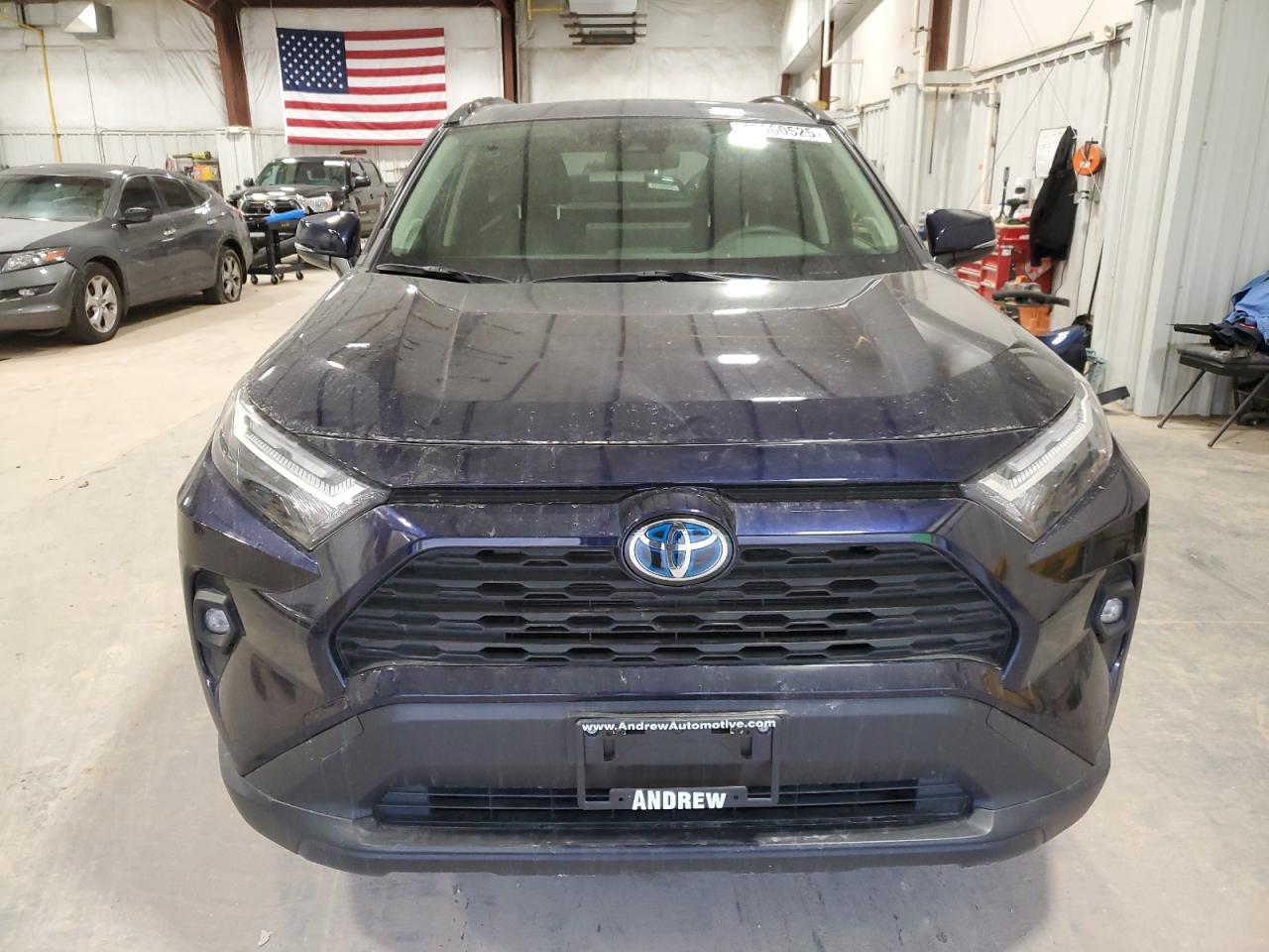 2023 Toyota RAV 4 VIN JTMB6RFV2PD538541 Copart auction photo, rear end damage thumbnail 5