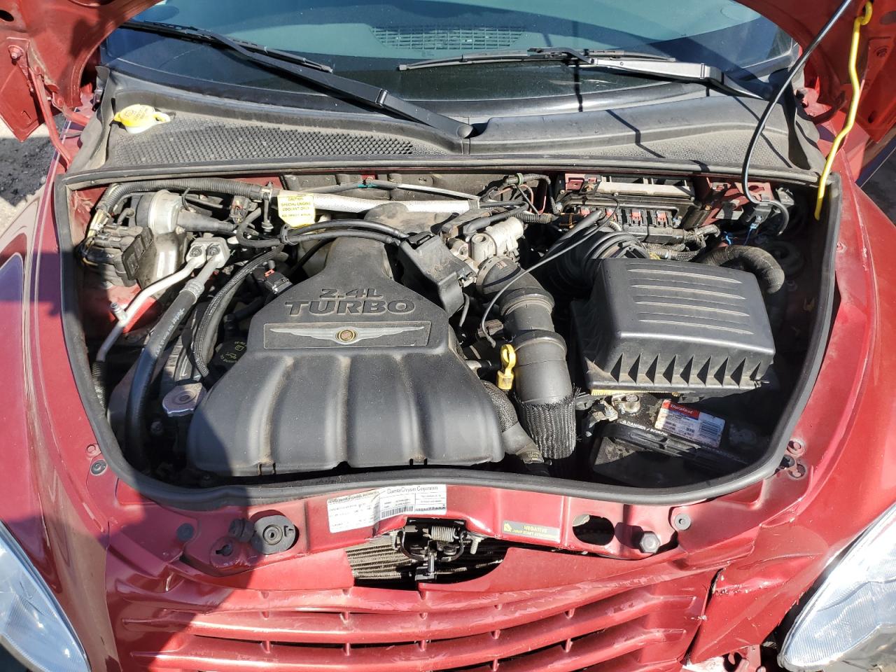 2008 Chrysler PT Cruiser VIN 3A8FY58828T114972 Copart auction photo, front end / rear end damage thumbnail 11