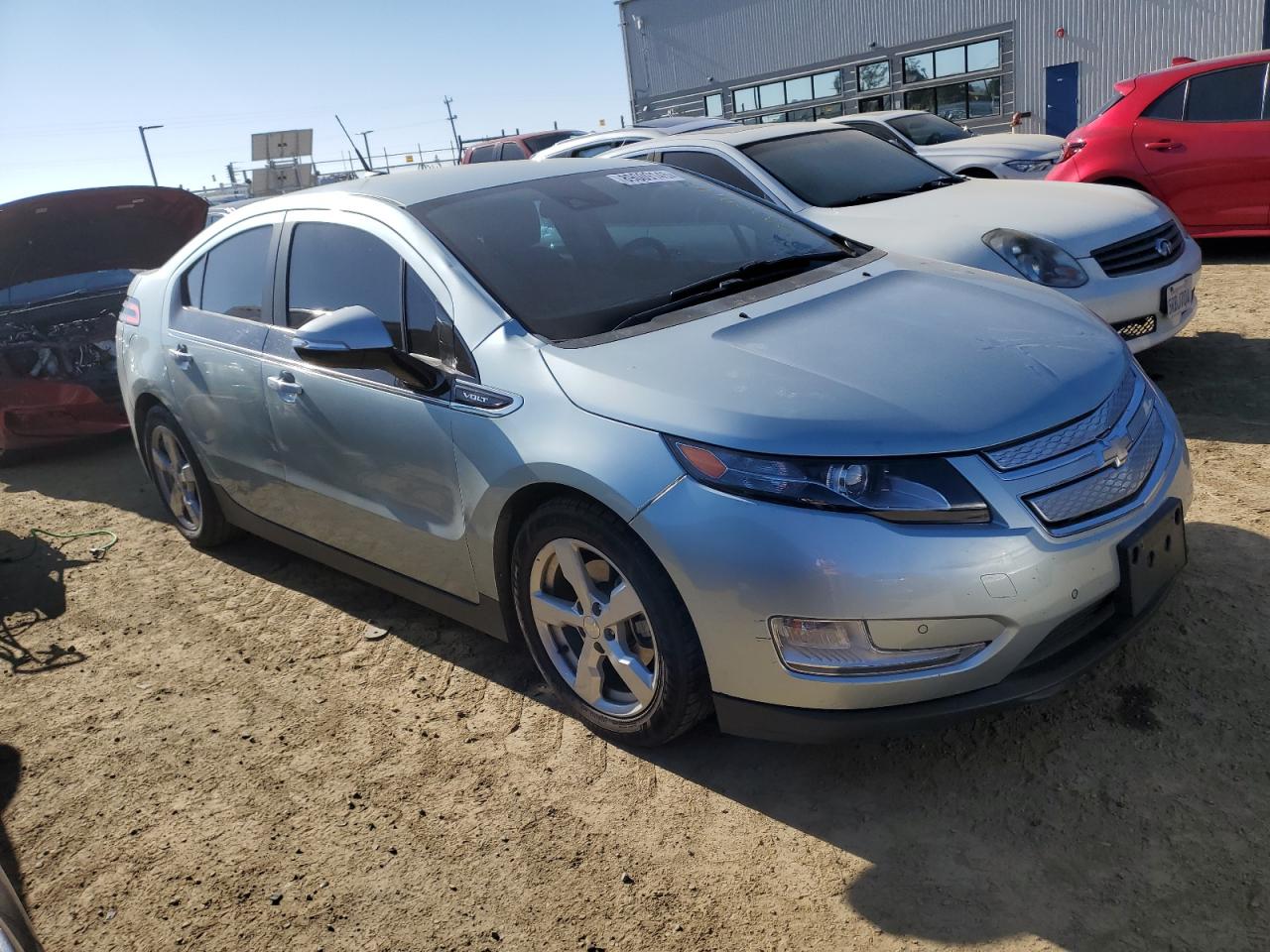 2013 Chevrolet Volt VIN 1G1RD6E43DU123194 Copart auction photo, side damage thumbnail 4