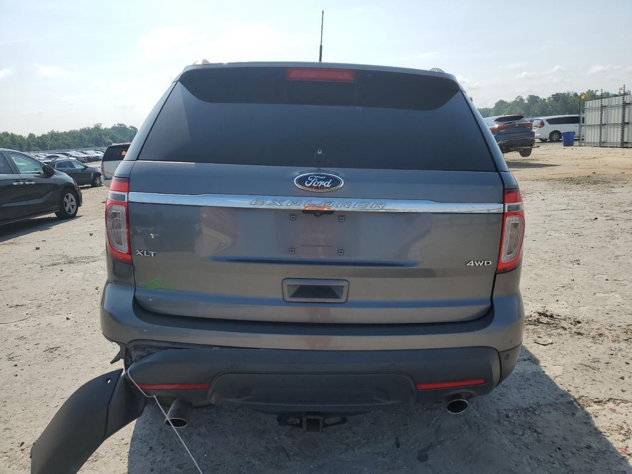 2013 Ford Explorer VIN 1FM5K8D81DGA96096 Copart auction photo, all over / rear end damage thumbnail 6
