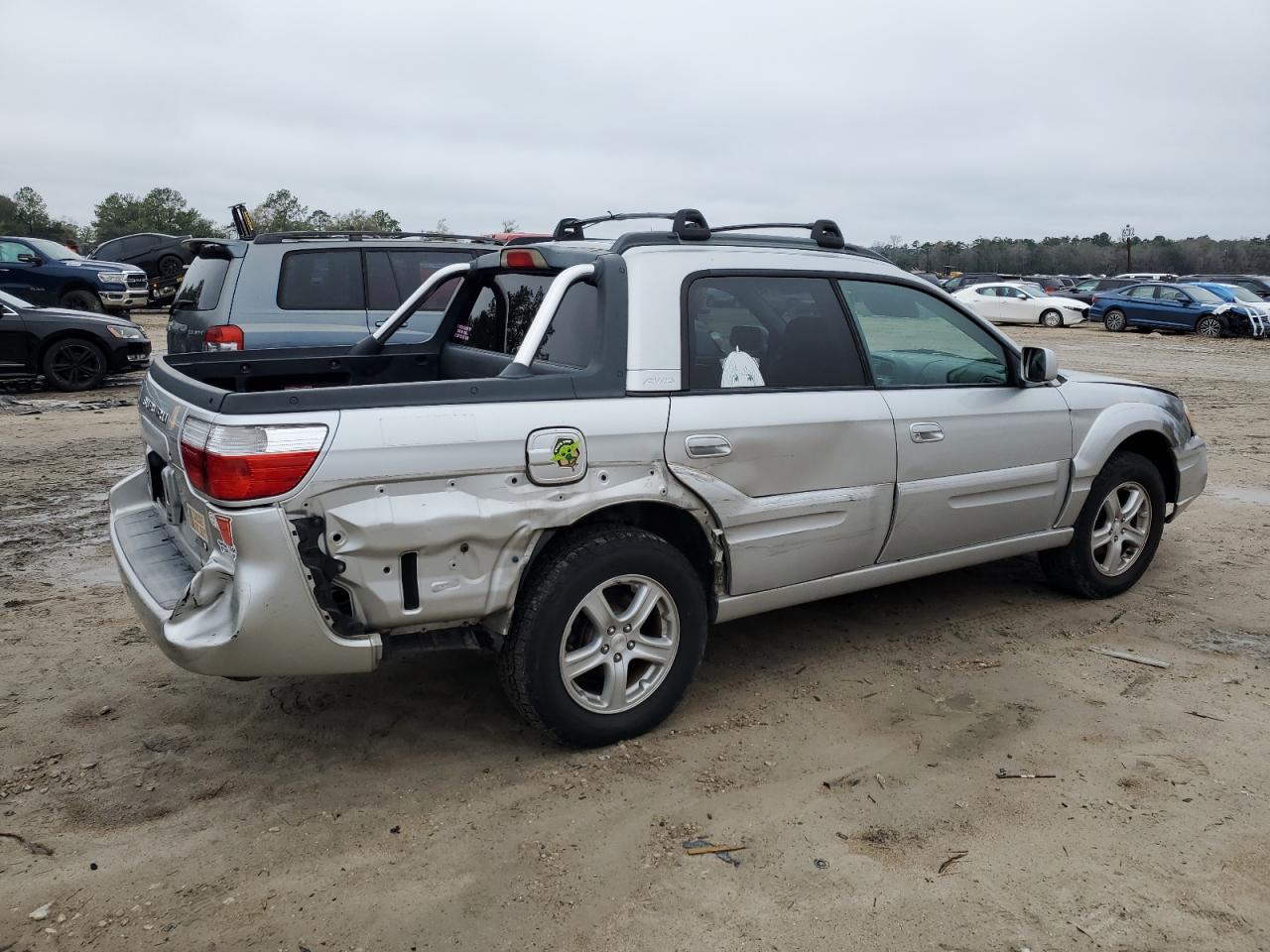 2003 Subaru Baja VIN 4S4BT61C437108401 Copart auction photo, rear end damage thumbnail 3