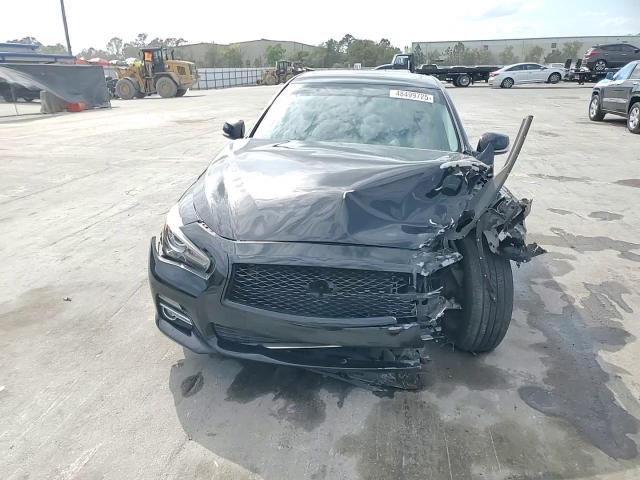 2014 Infiniti Q50 VIN JN1BV7AP7EM681033 Copart auction photo, front end / side damage thumbnail 13