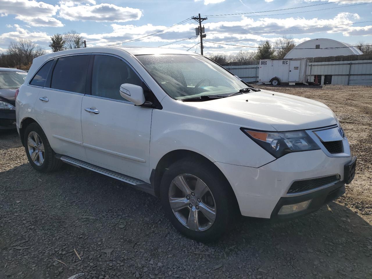 2012 Acura MDX VIN 2HNYD2H40CH535060 Copart auction photo, mechanical damage thumbnail 4