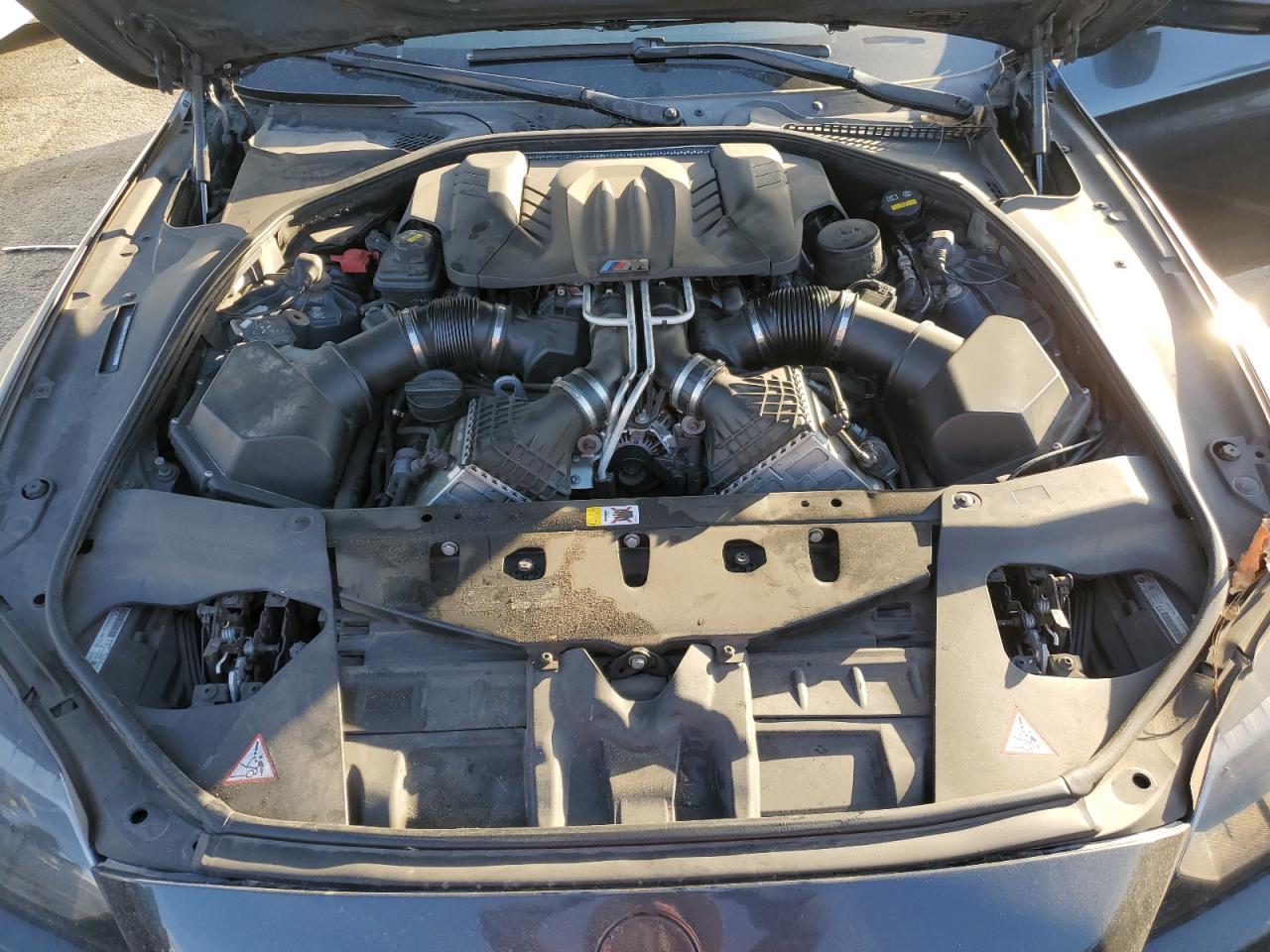 2014 BMW M6 VIN WBS6C9C56ED467459 Copart auction photo, mechanical damage thumbnail 11