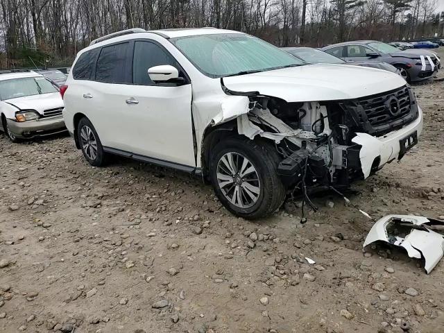 2017 Nissan Pathfinder VIN 5N1DR2MM7HC902585 Copart auction photo, front end / side damage thumbnail 11