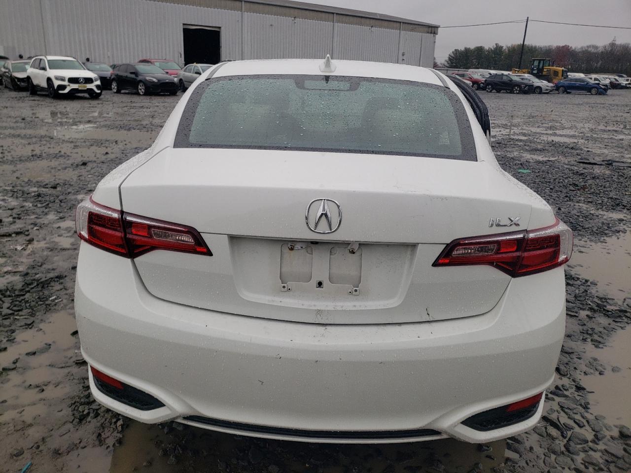 2017 Acura ILX VIN 19UDE2F31HA015372 Copart auction photo, side / rear end damage thumbnail 6