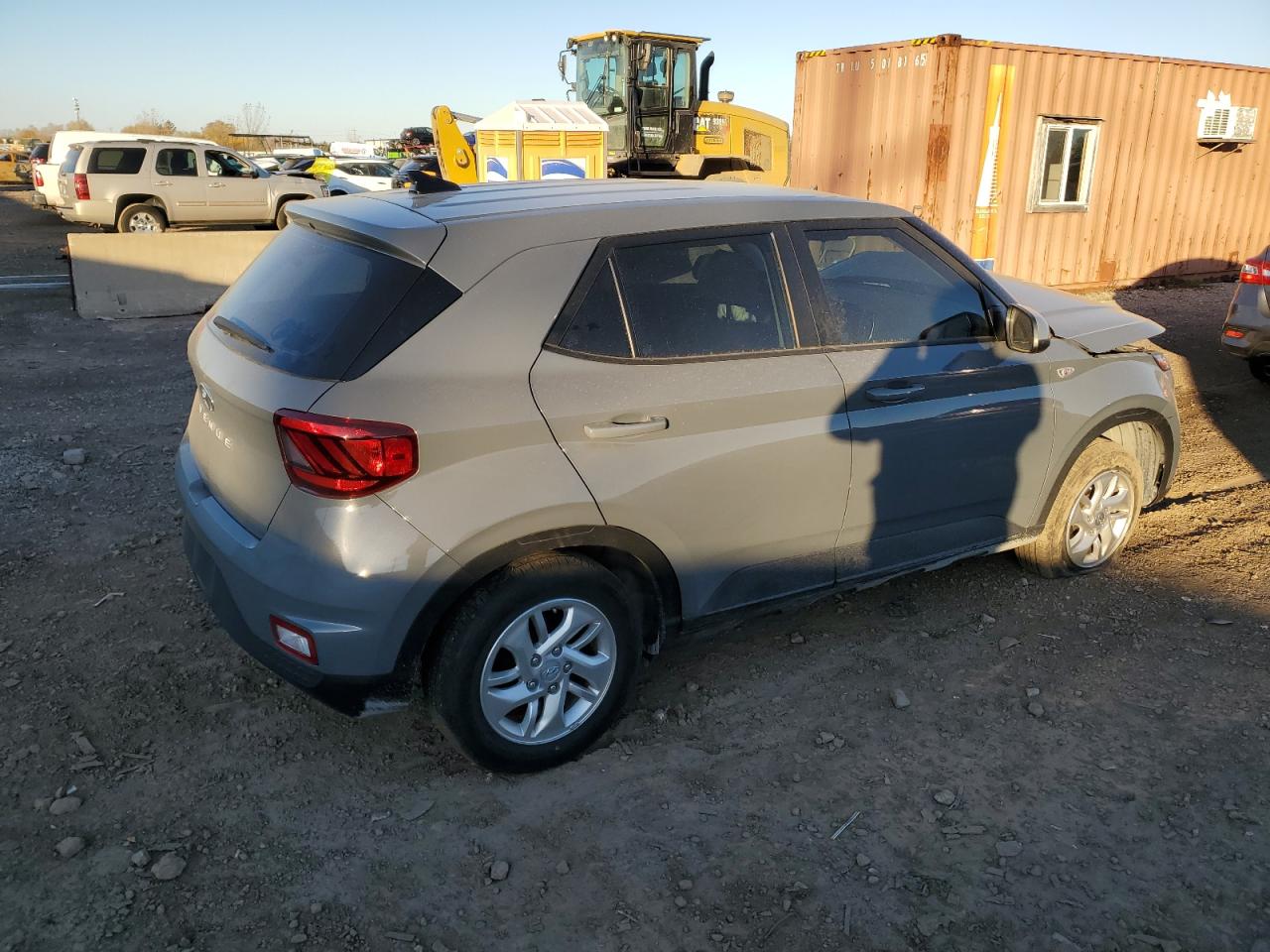 2022 Hyundai Venue VIN KMHRB8A35NU160119 Copart auction photo, front end damage thumbnail 3