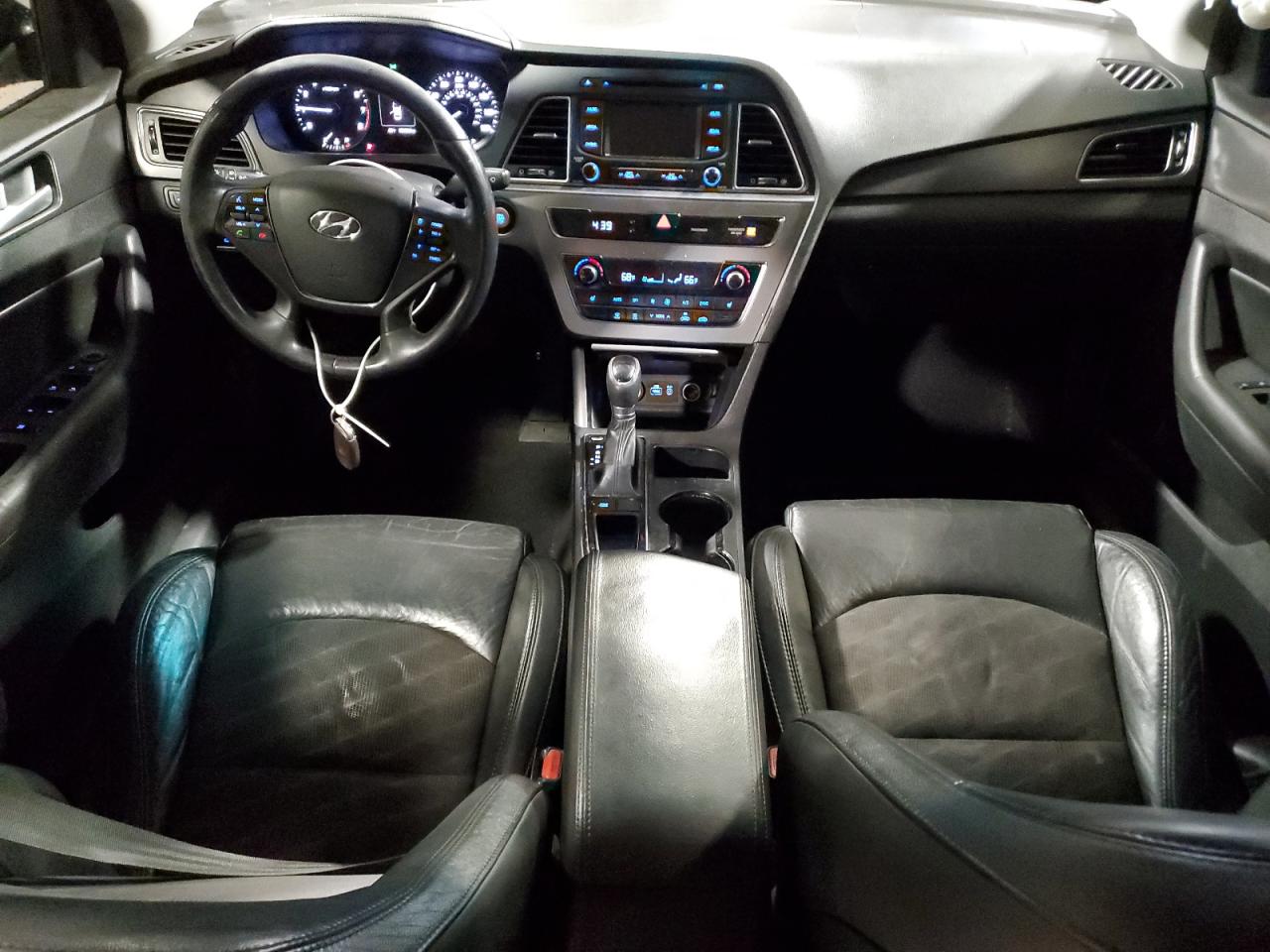 2015 Hyundai Sonata VIN 5NPE34AF4FH053285 Copart auction photo, all over damage thumbnail 8