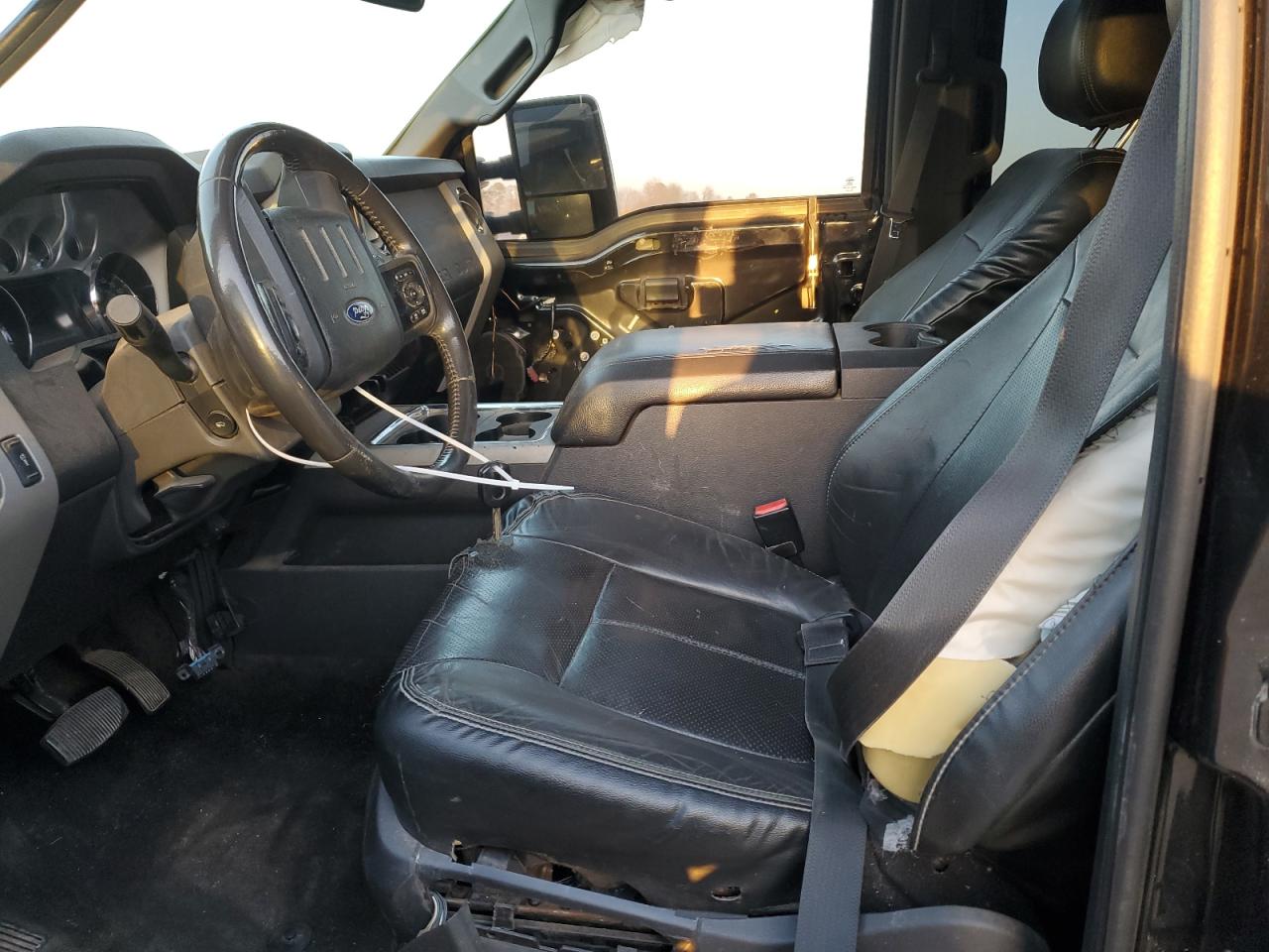 2013 Ford F250 VIN 1FT7W2BTXDEA39221 Copart auction photo, rollover damage thumbnail 7