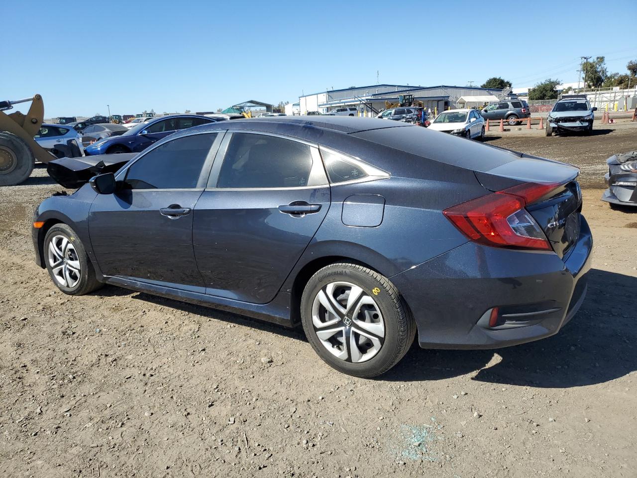 2018 Honda Civic VIN 2HGFC2F51JH610391 Copart auction photo, front end damage thumbnail 2