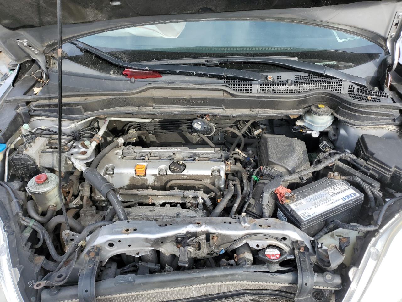 2007 Honda CR-V VIN JHLRE48347C023677 Copart auction photo, front end / rear end damage thumbnail 11