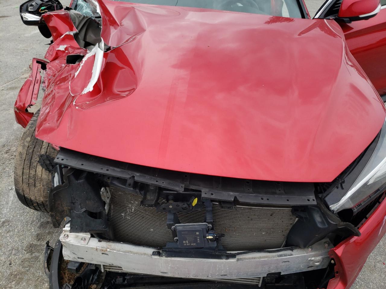 2020 Infiniti QX50 VIN 3PCAJ5M36LF119406 Copart auction photo, front end damage thumbnail 12
