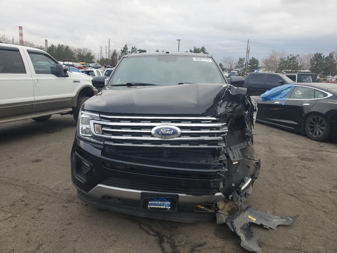 2018 Ford Expedition VIN 1FMJU1JT7JEA35559 Copart auction photo, front end damage thumbnail 5