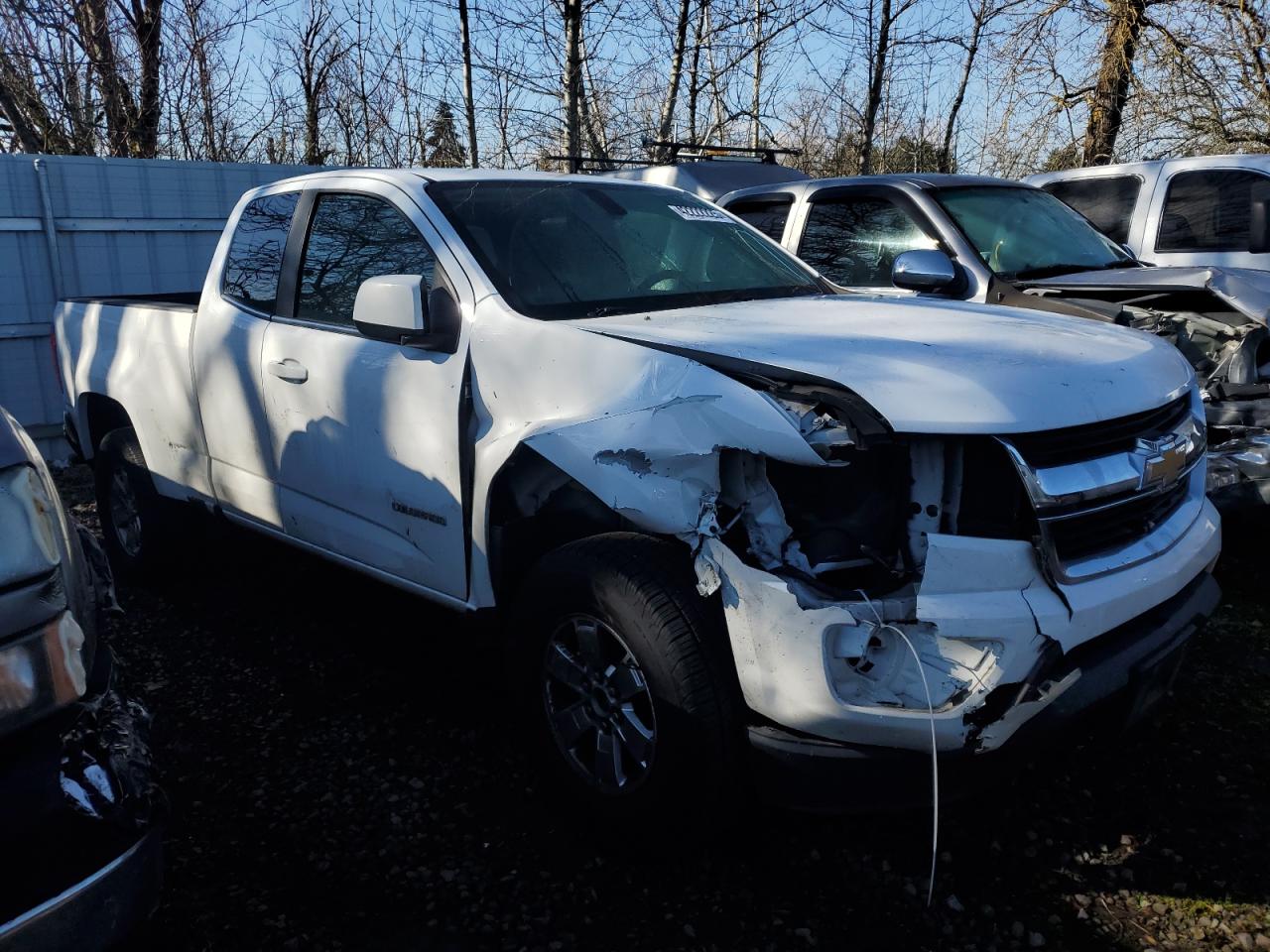 2019 Chevrolet Colorado VIN 1GCHSBEA9K1157436 Copart auction photo, front end damage thumbnail 4