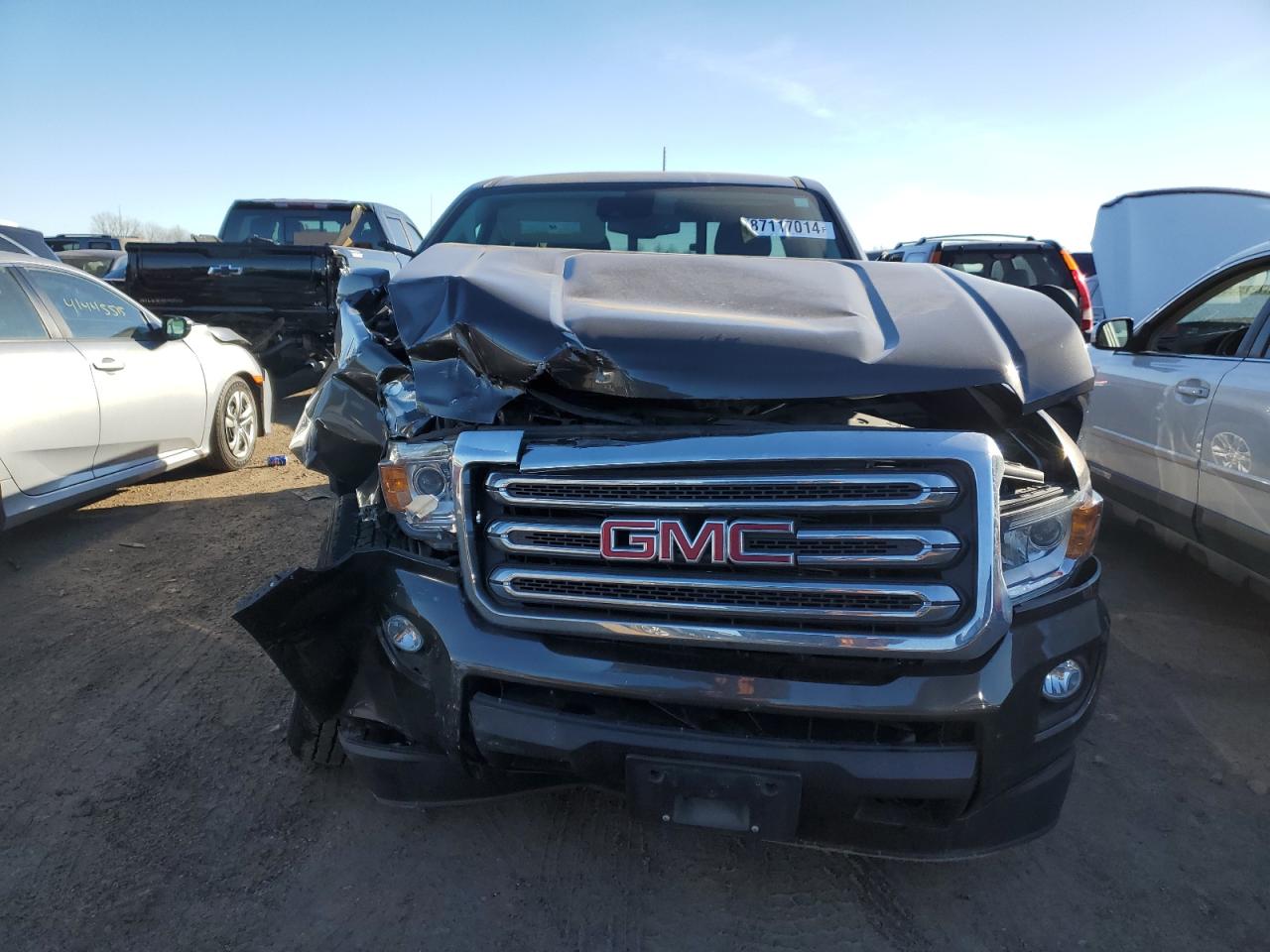 2019 GMC Canyon VIN 1GTG6CEN0K1266330 Copart auction photo, all over damage thumbnail 5