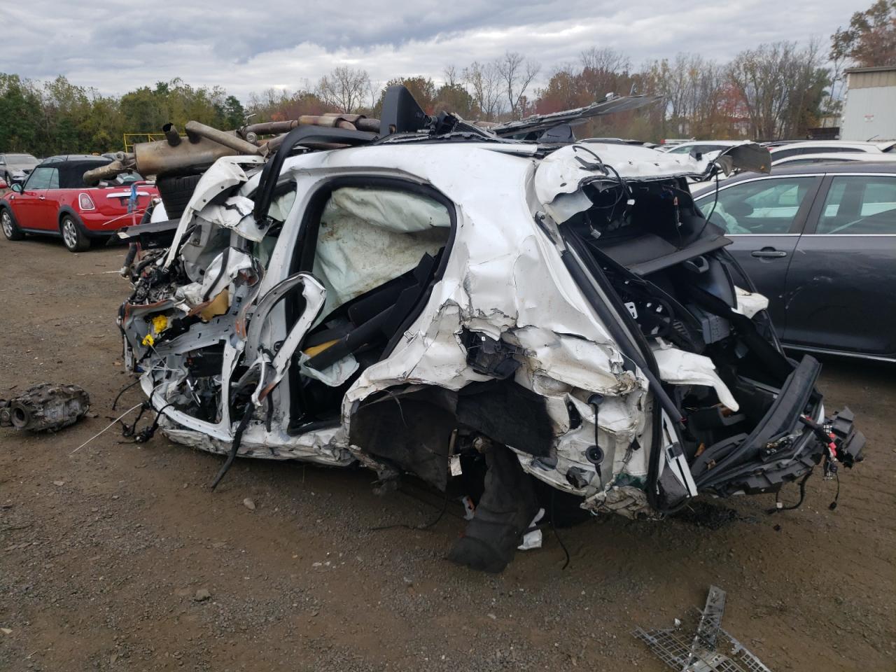 2018 Alfa Romeo Stelvio VIN ZASFAKEVXJ7C18874 Copart auction photo, rollover damage thumbnail 2