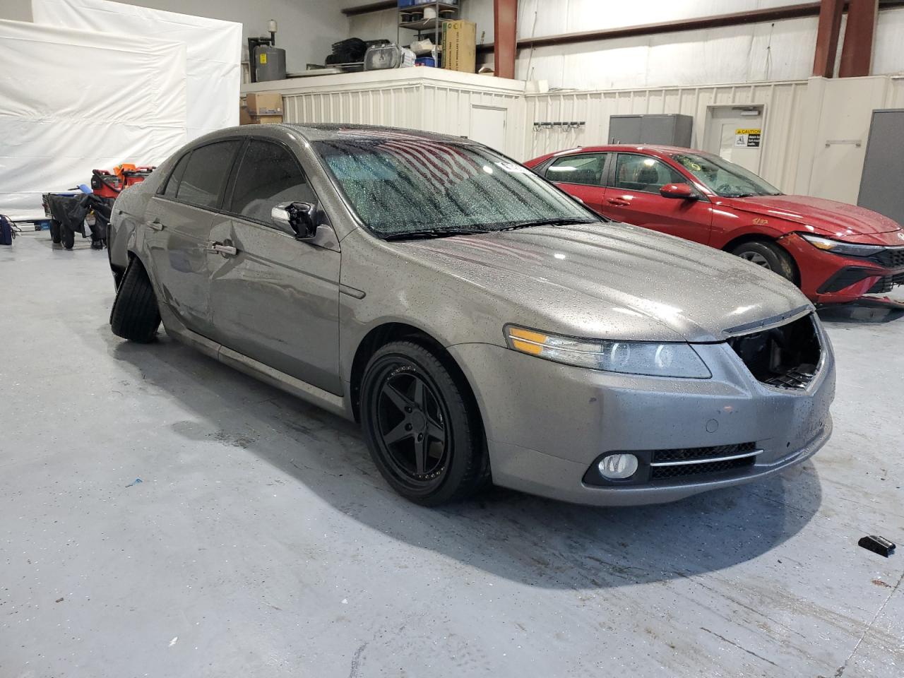 2008 Acura TL VIN 19UUA76588A015136 Copart auction photo, side / rear end damage thumbnail 4