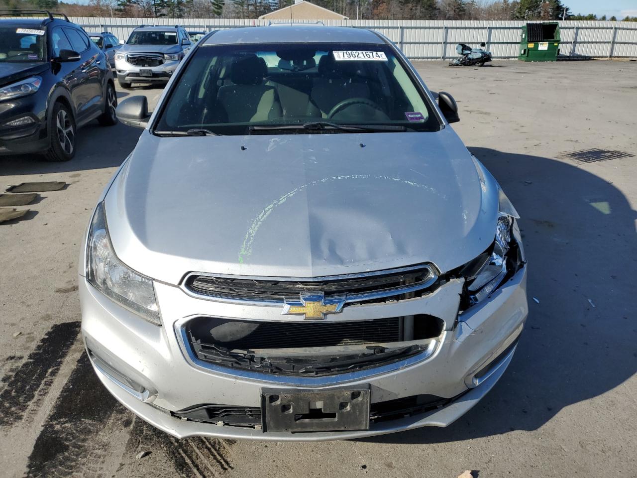 2015 Chevrolet Cruze VIN 1G1PA5SG9F7201570 Copart auction photo, front end damage thumbnail 5