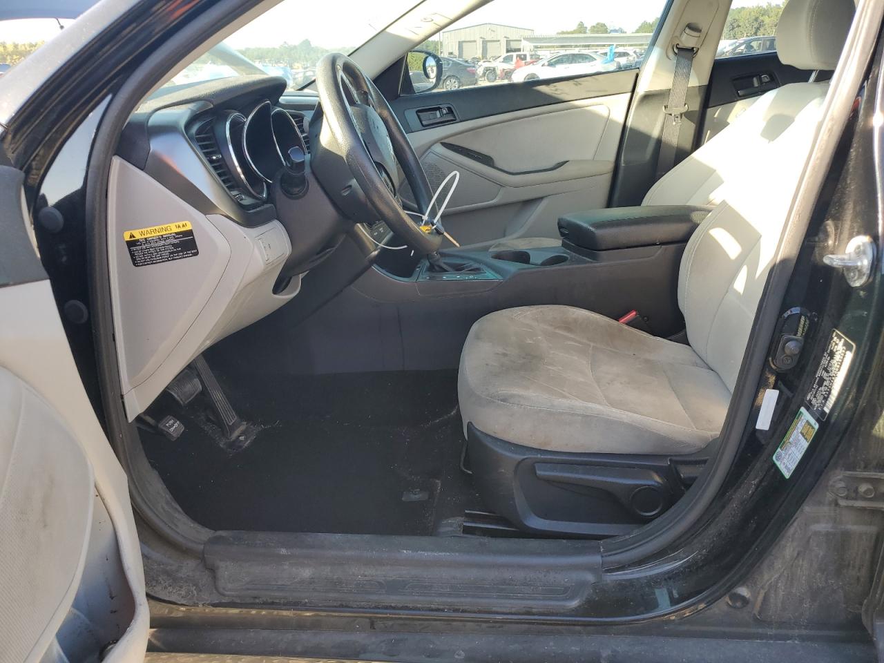 2013 KIA Optima VIN 5XXGM4A73DG160657 Copart auction photo, side / front end damage thumbnail 7