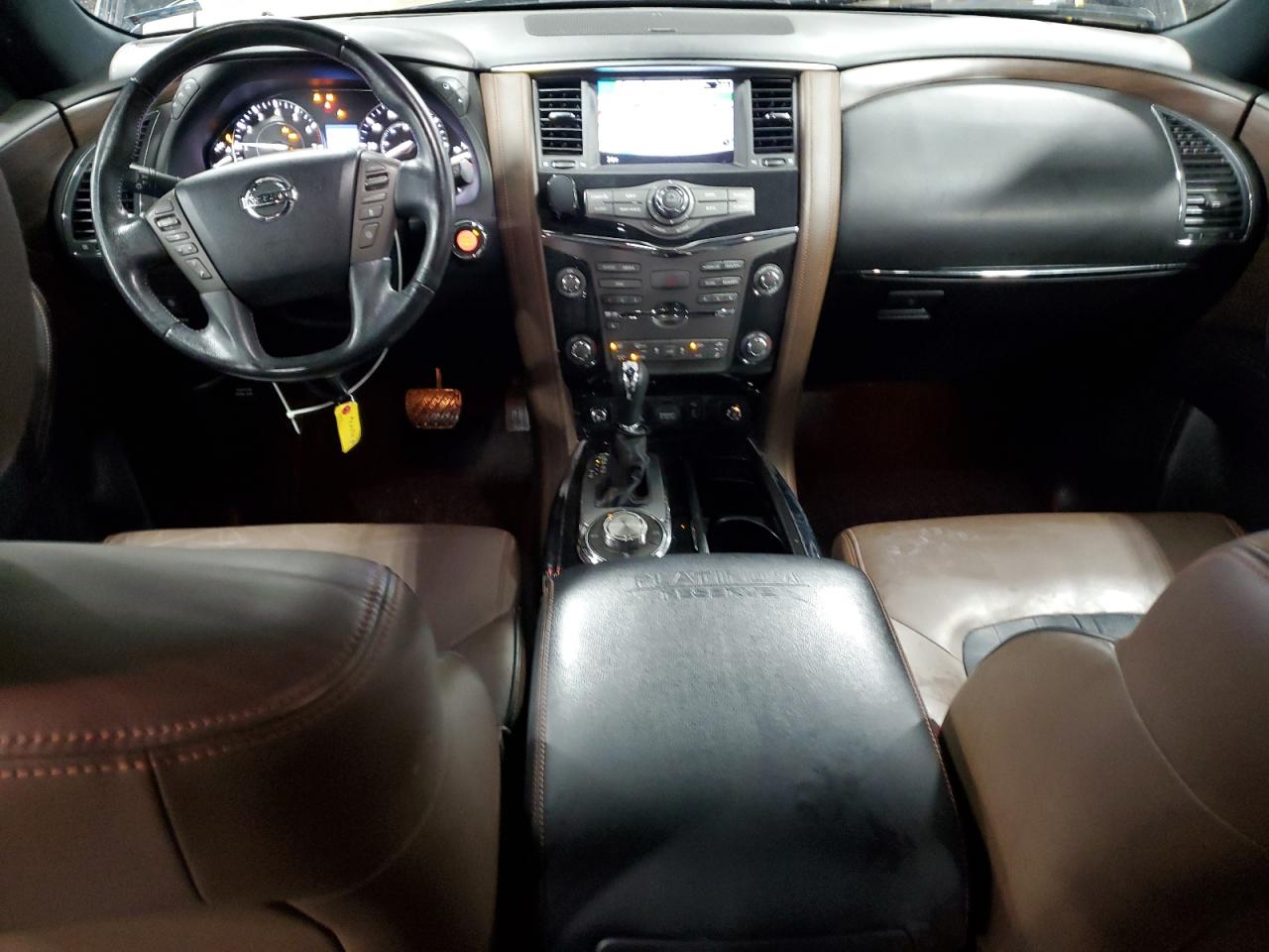 2019 Nissan Armada VIN JN8AY2NE8K9755137 Copart auction photo, front end / rear end damage thumbnail 8