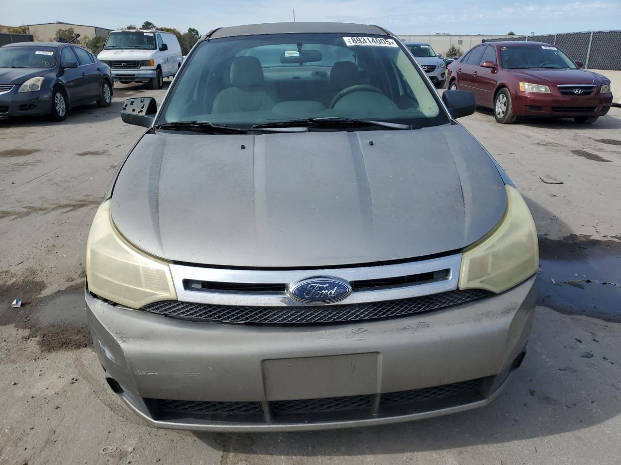 2008 Ford Focus VIN 1FAHP35NX8W188092 Copart auction photo, rear end / front end damage thumbnail 5