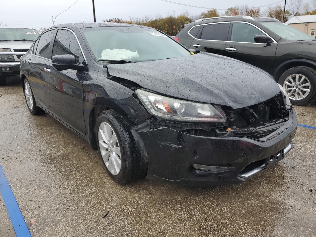 2013 Honda Accord VIN 1HGCR2F87DA215744 Copart auction photo, front end damage thumbnail 4