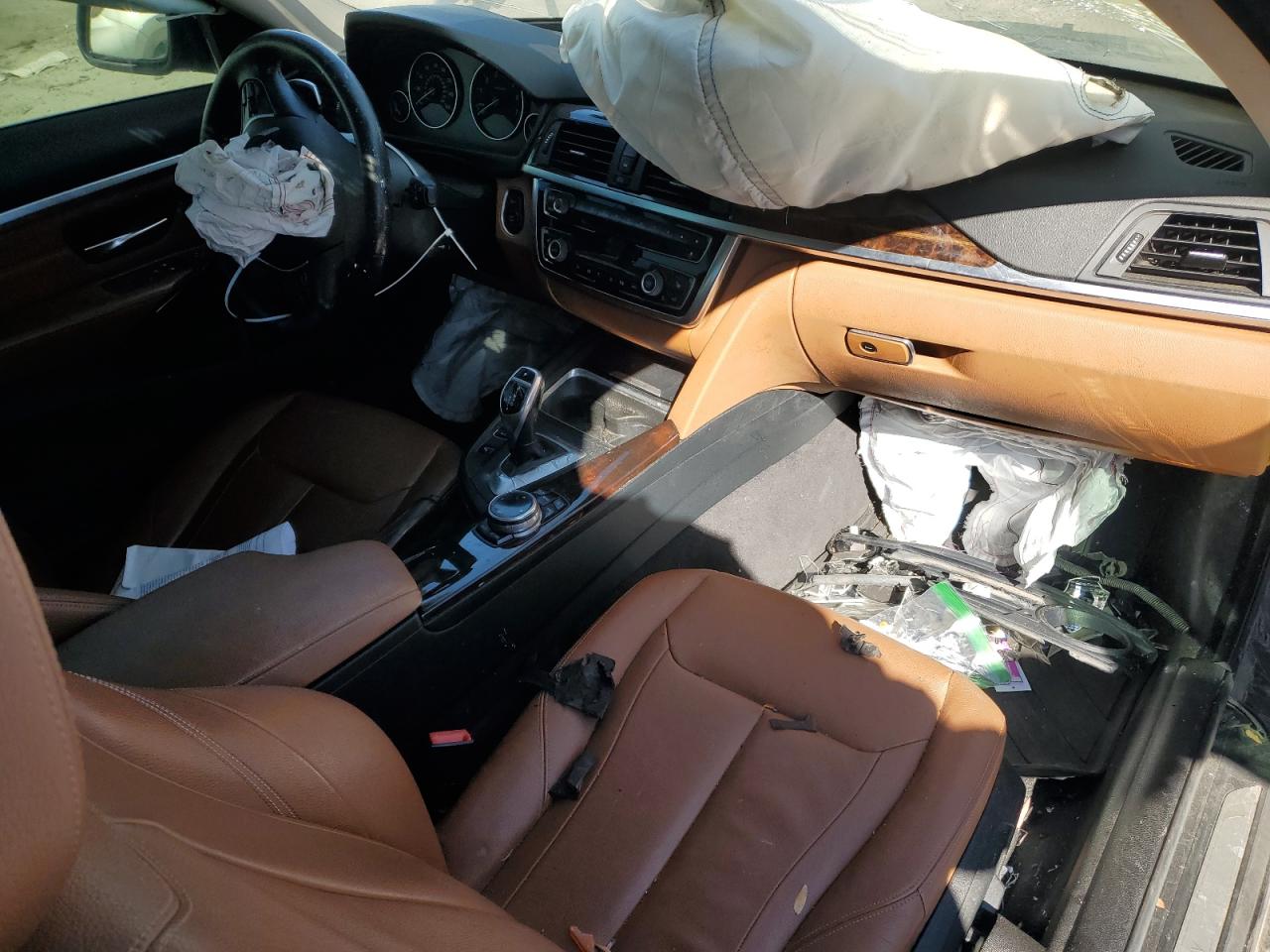 2014 BMW 4er VIN WBA3R5C5XEK188168 Copart auction photo, front end damage thumbnail 8