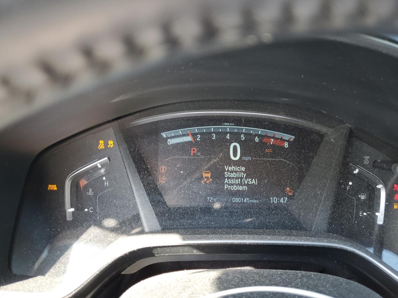 2017 Honda CR-V VIN 2HKRW2H80HH626027 Copart auction photo, front end damage thumbnail 9