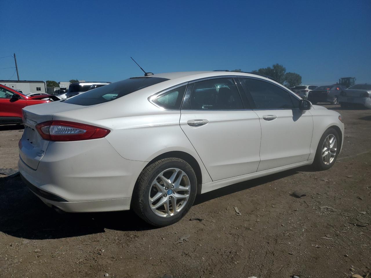 2013 Ford Fusion VIN 3FA6P0HR1DR147223 Copart auction photo, front end damage thumbnail 3