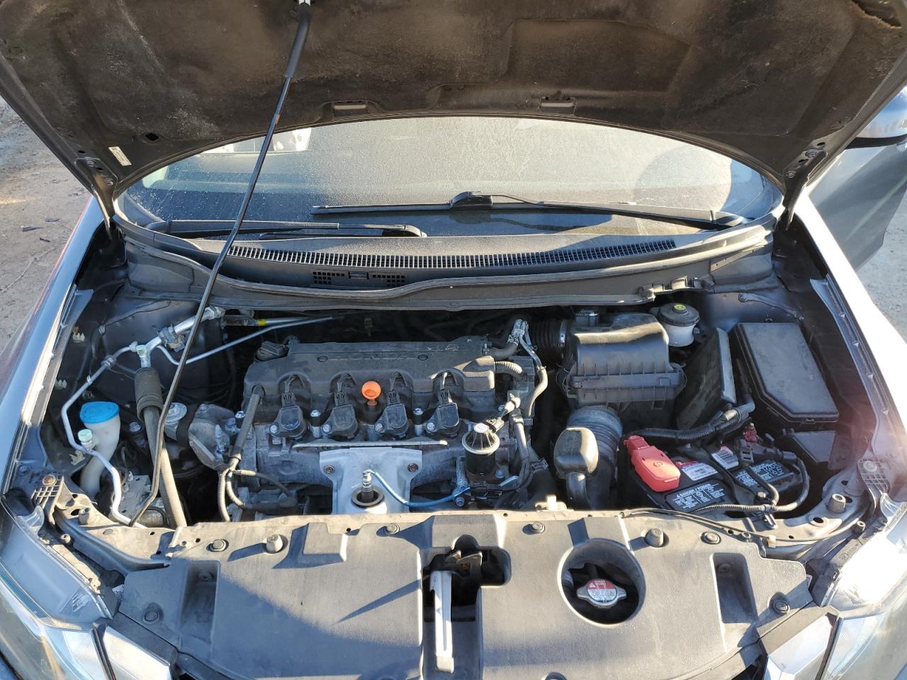 2013 Honda Civic VIN 19XFB2F81DE033065 Copart auction photo, side damage thumbnail 11
