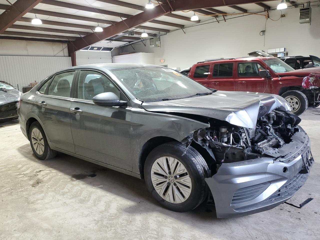 2019 Volkswagen Jetta VIN 3VWC57BU0KM066956 Copart auction photo, front end damage thumbnail 4
