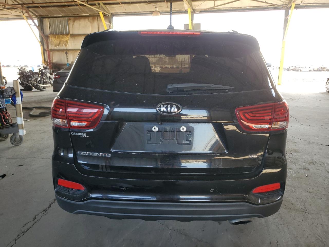 2019 KIA Sorento VIN 5XYPG4A57KG608395 Copart auction photo, front end damage thumbnail 6