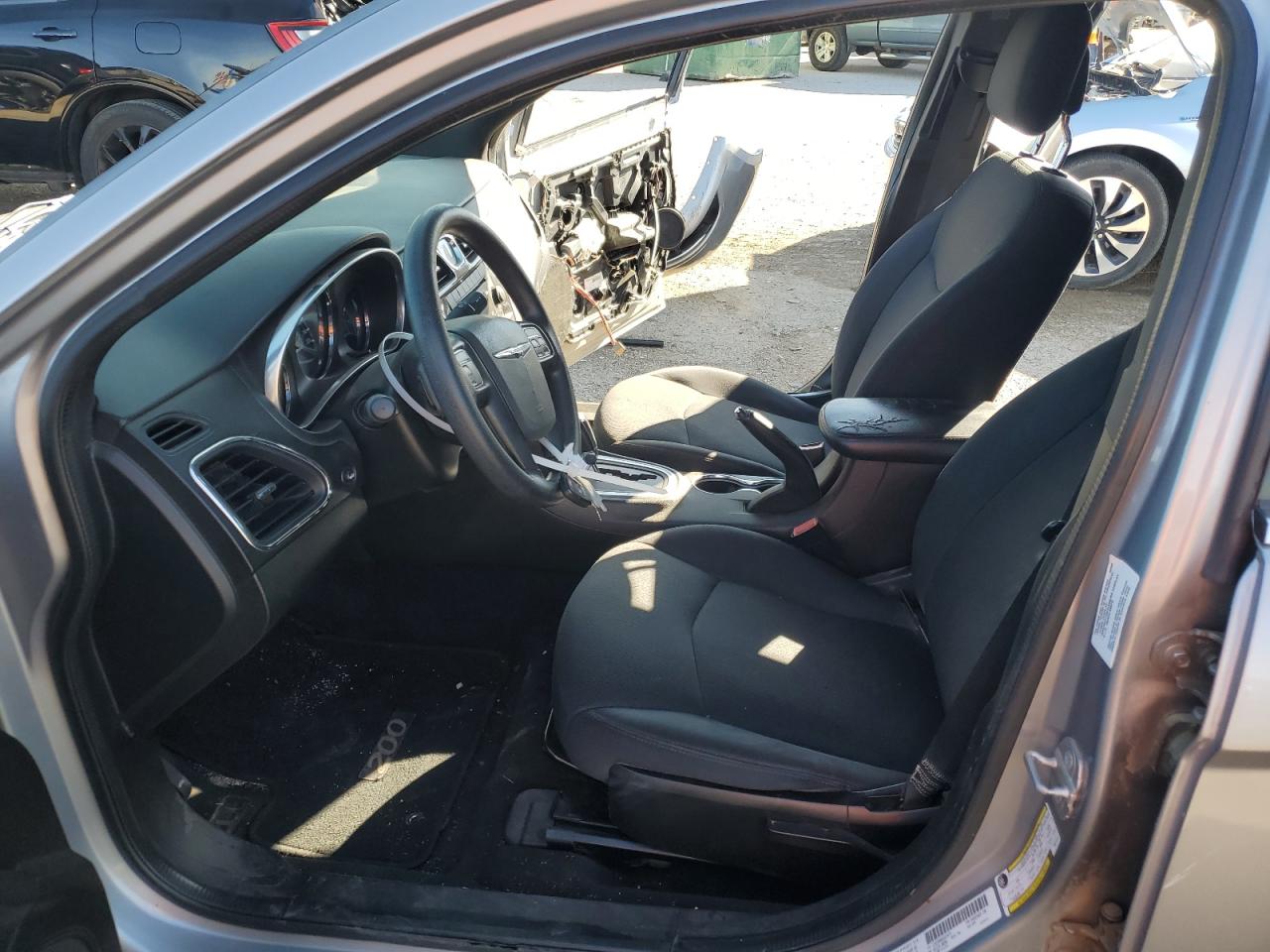 2014 Chrysler 200 VIN 1C3CCBAB5EN210771 Copart auction photo, front end / mechanical damage thumbnail 7