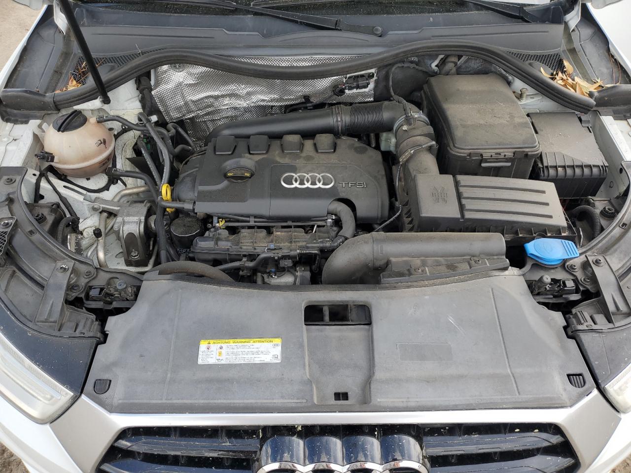 2017 Audi Q3 VIN WA1JCCFS6HR001712 Copart auction photo, front end damage thumbnail 12